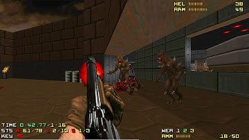 Doom 404 Map02 Bad Signal UV Max in 1:07