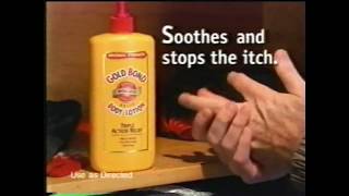 Gold Bond Lotion  Television Commercial  2002
