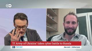 DW The Day | Falanx Cyber's Rob Shapland insight into cyber attacks amid the Ukraine-Russia conflict