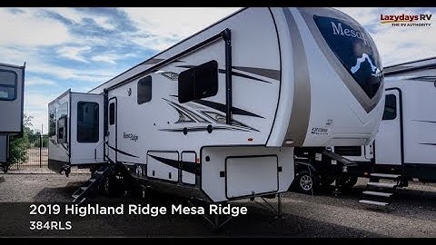 2019 Highland Ridge Mesa Ridge 384RLS Fifth Wheel Video Tour from Lazydays