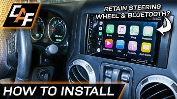 How to Install Aftermarket Radio (Jeep Wrangler 2011-2017)