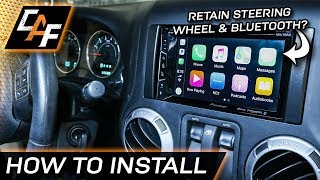 How to Install Aftermarket Radio (Jeep Wrangler 20112017)