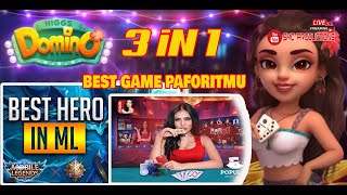 🔴LIVE Higgs Domino Gaple - Mobile Legends - Poker Texas Holdem || Online Part 10 screenshot 4