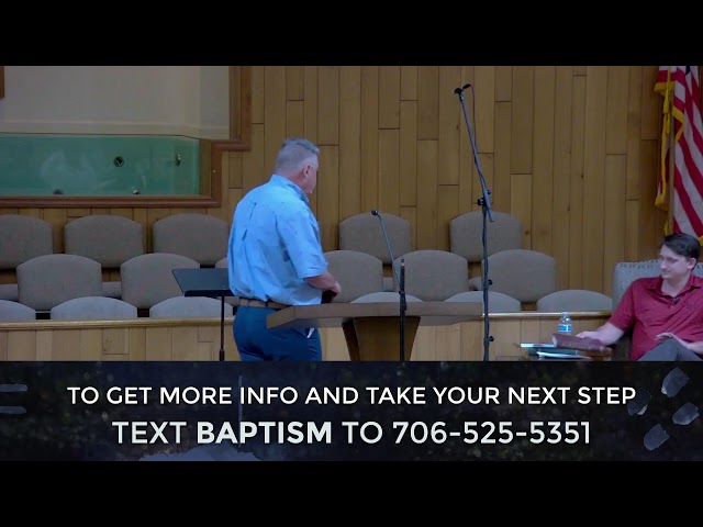 Sunday 7/19 Morning Worship | Mt. Carmel Baptist Church | Demorest, GA