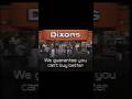It was the 80's and this Dixons ad was on TV