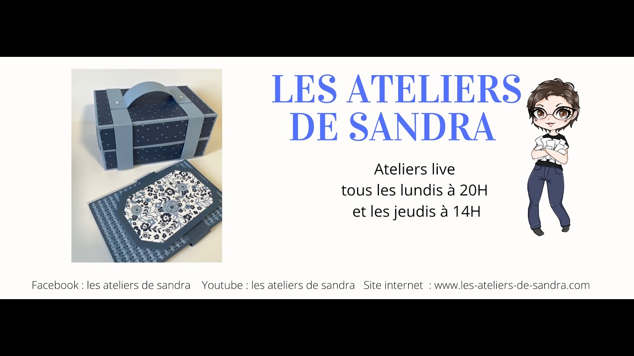 TUTO SCRAP Une valise à offrir