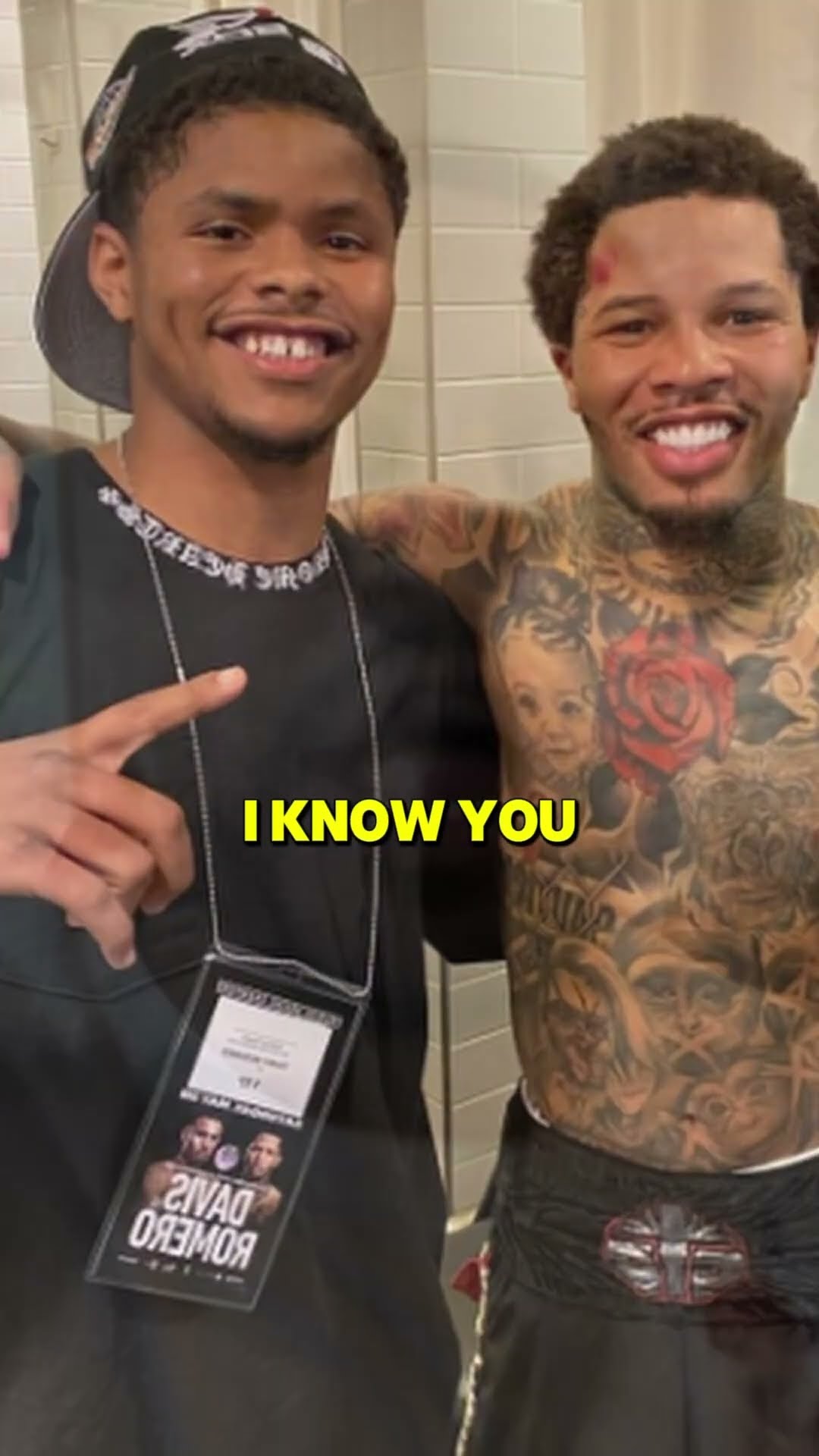 Shakur Stevenson was clout chasing Tank Davis