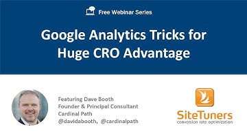 Google Analytics Tricks for Conversion Rate Optimization