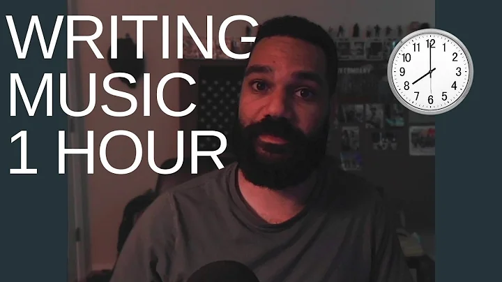 How Much Can I Get Done In 1 Hour? | Music Writing Challenge | 2022