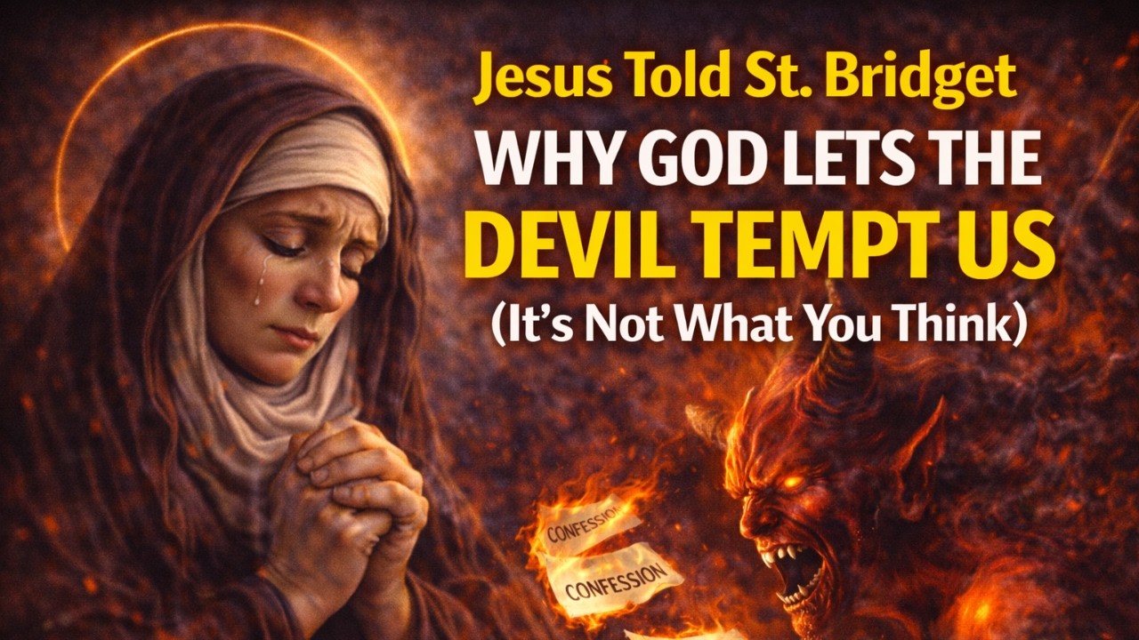 Jesus Told St. Bridget Why He Allows the Devil to Tempt Us (It's Not to