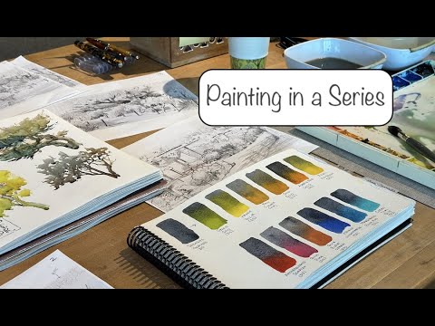 Keeping a Watercolor SketchBook (Artist's Library) by Swenson