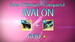 Solo Ultimate Conquest Avalon | Destiny 2