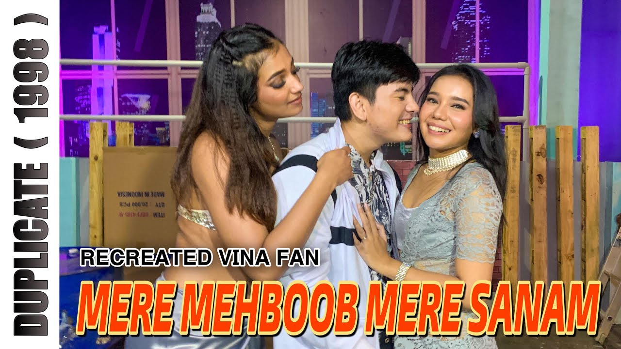 MERE MEHBOOB MERE SANAM   VINA FAN PARODI RECREATE   SHAH RUKH KHAN JUHI CHAWLA