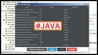 Java Project Tutorial - How to Create a File Manager Project In Java Netbeans