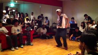 131214 FunkON! - Locking 1on1 Semi-Finals 1: Lay vs Yuki (Tiebreaker)