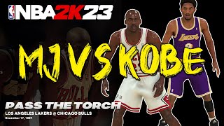 PASS THE TORCH | Michael Jordan Vs Kobe Bryant