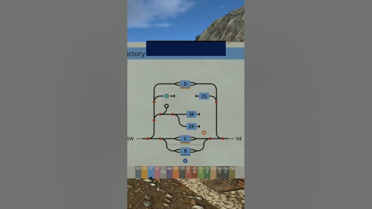 Derail Valley: Simulator - Schematic Map - YouTube