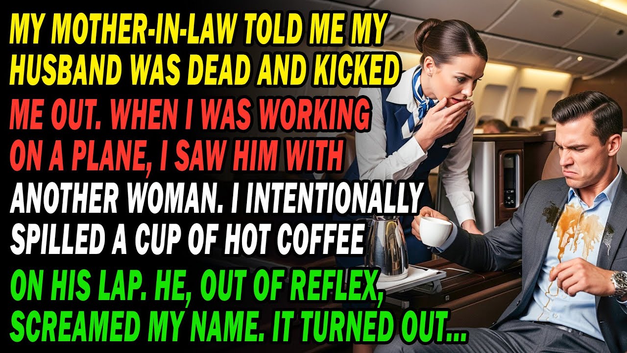 ✈️Working As A Flight Attendant👀😨I Was Shocked To See My Husband⚰️ D**d For 5 Years, In VIP With...🤫