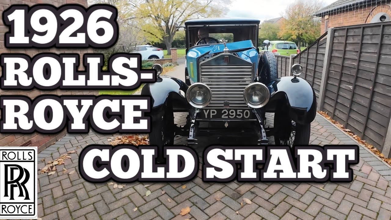 Как завести довоенный ROLLS-ROYCE из холодного состояния! Включает теорию карбюратора.