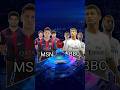 MSN (Messi, Neymar, Suarez) VS BBC ( Benzema, Bale, Ronaldo)😈💪🔥🔥