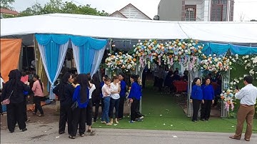 Toàn cảnh Tiệc cưới nhà Trai, Tân Sơn, đông vui, nhiều người đẹp, ca sĩ hát si sli hay mới nhất 2021