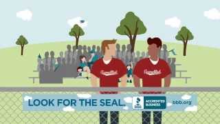 Look for the BBB Accredited Seal