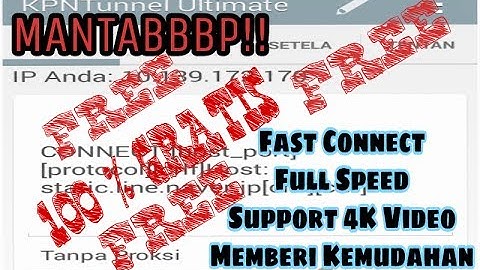 Totorial Membuat Payload Super Simpel KPN Tunnel Ultimate