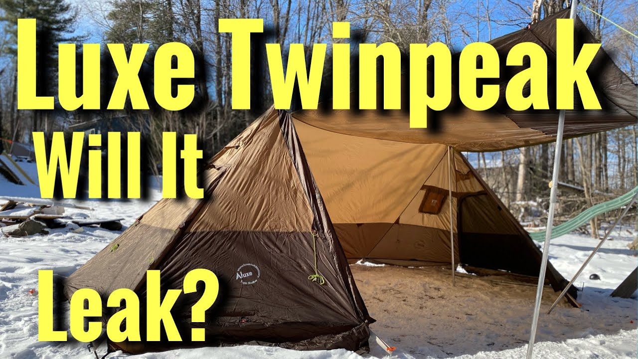 Winter Overnighter - Hot Tent Camping in a Woodland - YouTube