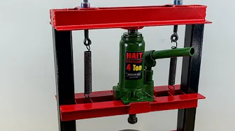 How To Build A Super Strong Mini Hydraulic Press | A DIY Idea That Will Surprise You