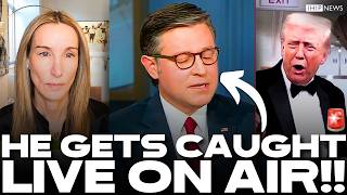 IHIP News: Mike Johnson Tries to COVER-UP Trump's CRIMES as Anchor CORRECTS HIM!