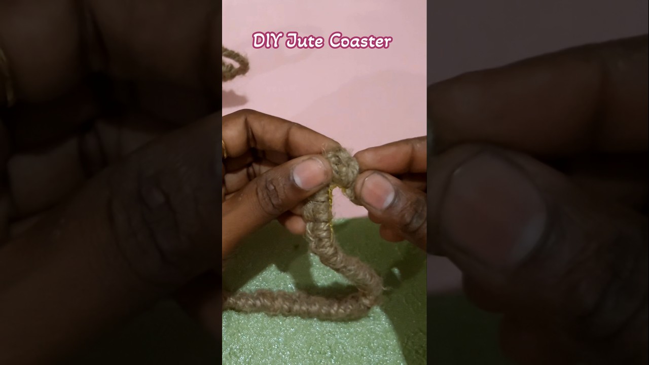 Quick & Easy Jute Cup Coaster / Mat | DIY Mug Coaster | DIY Easy & Simple Jute Coaster