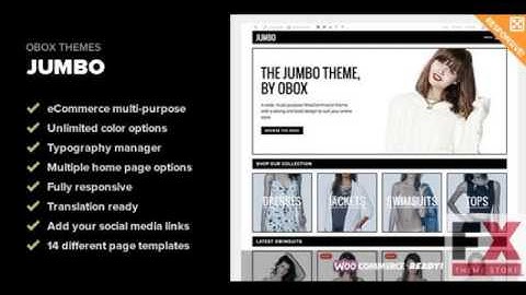 Preview Jumbo - Multi-Purpose WooCommerce Theme TForest