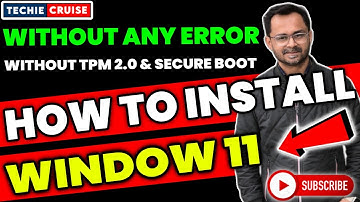 How To Install Windows 11 Using Pen Drive (Without TPM 2.0 & Secure Boot) ! Full Guide In Hindi