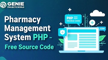 ⚕️Pharmacy Management System Project using PHP | Genie Projects World