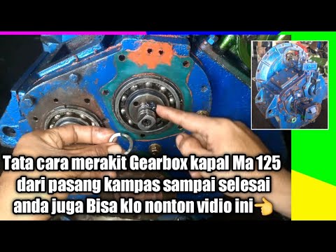 cara pasang gearbox ex5