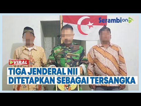 Tiga Jenderal Negara Islam Indonesia NII, Ditangkap Polisi