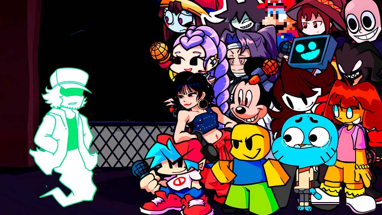 RELEASE but Every Turn a Different Character Sings 🎶 (FNF Release but Everyone Sings It)