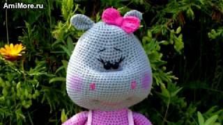 Амигуруми: схема Бегемошки Лолы. Игрушки вязаные крючком. Free crochet patterns. Амигуруми: схема Бегемошки Лолы. Игрушки вязаные крючком. Free crochet patterns.
