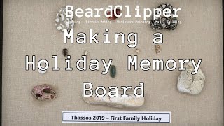 How to make a Memory Board - this one is for our First Family Holiday last year screenshot 5