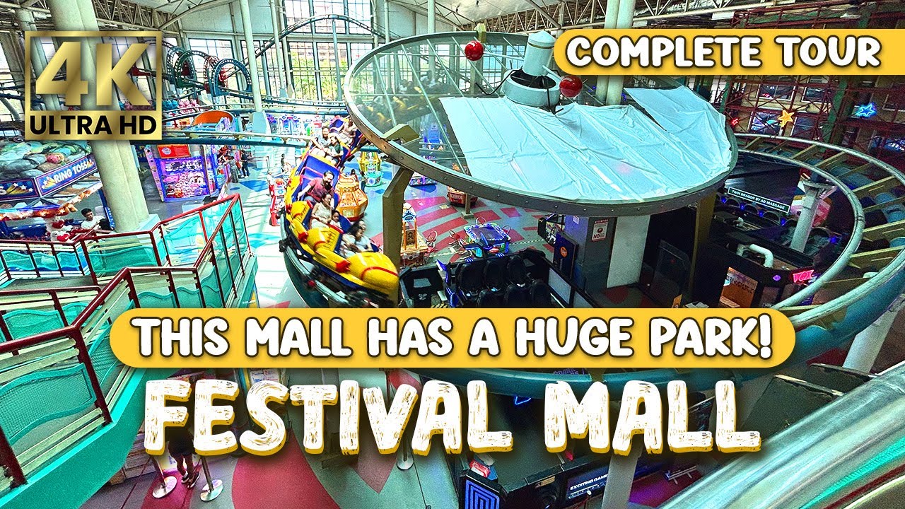 Philippines' ONLY MALL with Indoor Amusement Park! | Festival Mall Alabang | Complete Tour 2025