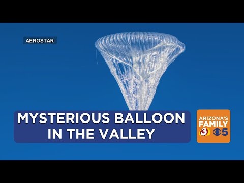 Mysterious balloons spotted across Phoenix-area