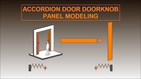 ACCORDION DOOR FAMILY ADVANCED REVIT TUTORIAL _ PART 3/10 DOORKNOB PANEL MODELING