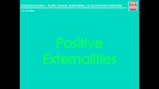 microeconomics: externalities
