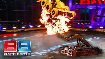 All The Knockouts From BattleBots World Championship 1 | BATTLEBOTS