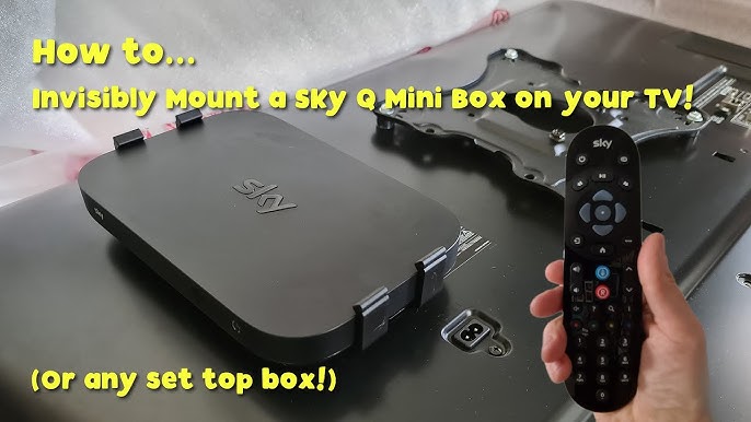 HIDEit Sky Q Mini  Sky Q Mini Box Mount – HIDEit Mounts