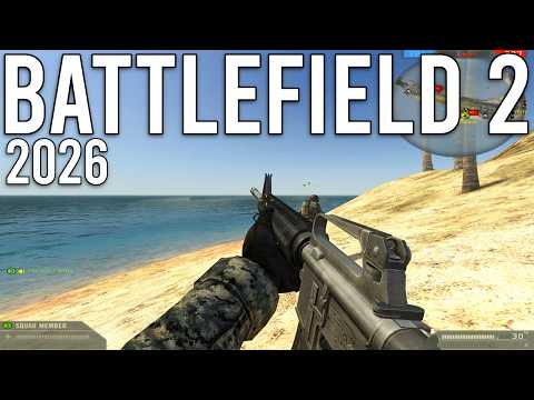 Battlefield 2 Multiplayer in 2026 (Wake Island)