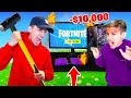 I Actually Broke My Little Brothers Fortnite Gaming Setup! HE RAGED!