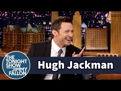 Hugh Jackman Shows Jimmy How to Really Eat Vegemite