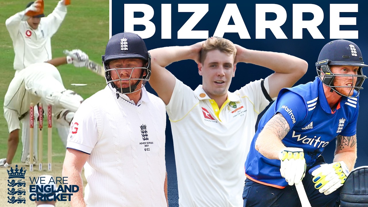 Most BIZARRE Wickets in Cricket! | CRAZIEST Dismissals in England