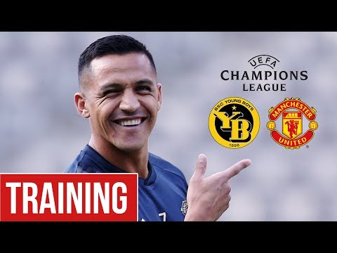 Manchester United train ahead of BSC Young Boys clash! | Man Utd Training | UCL 2018/19